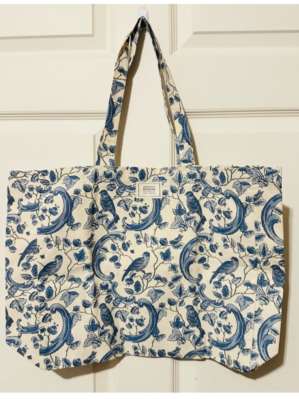 Sezane | Tote Bag | Antoinette Poisson Bird Tote